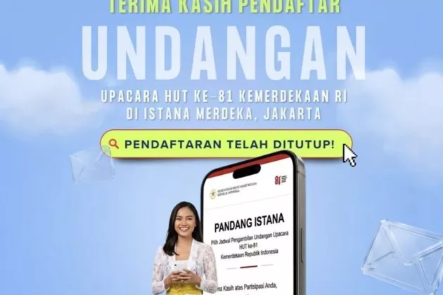 Pendaftaran Undangan Upacara HUT Kemerdekaan di Istana Resmi Ditutup, yang Gak Kebagian Bisa Nonton Pesta Rakyat!