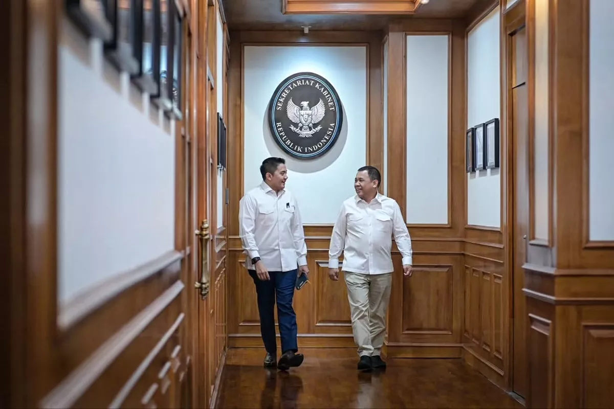 Haji Isam Temui Seskab Teddy, Bahas Investasi hingga Hilirisasi