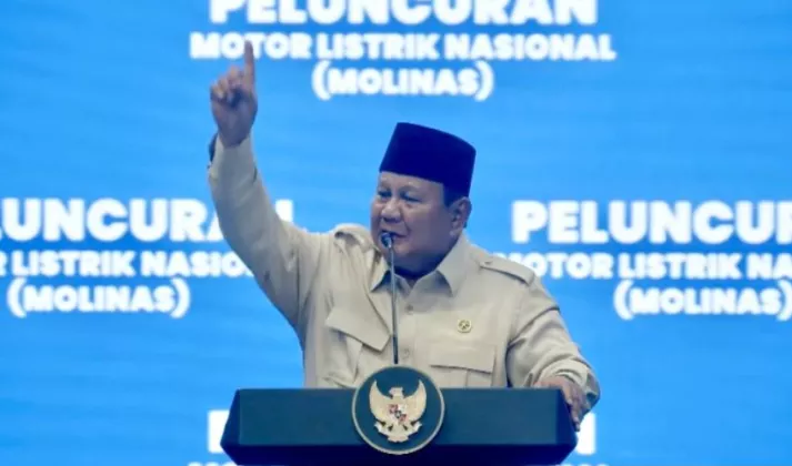 Prabowo Siapkan Kredit Bunga Rendah Tanpa DP untuk Motor Listrik Nasional