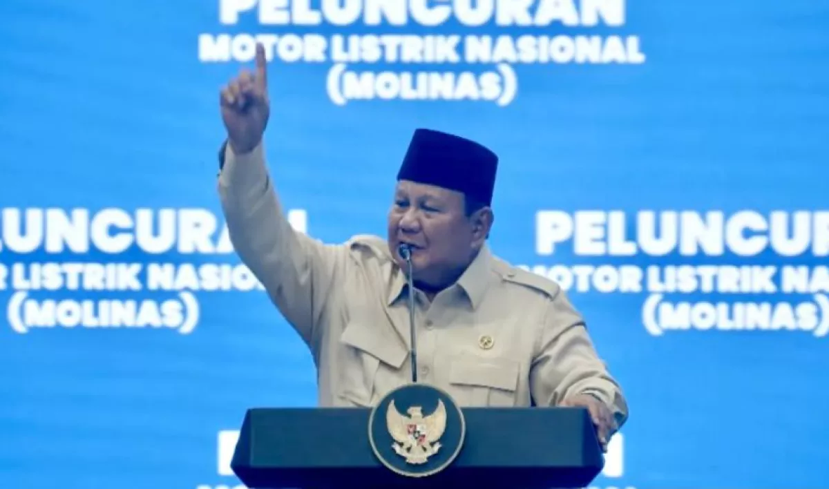 Prabowo Siapkan Kredit Bunga Rendah Tanpa DP untuk Motor Listrik Nasional
