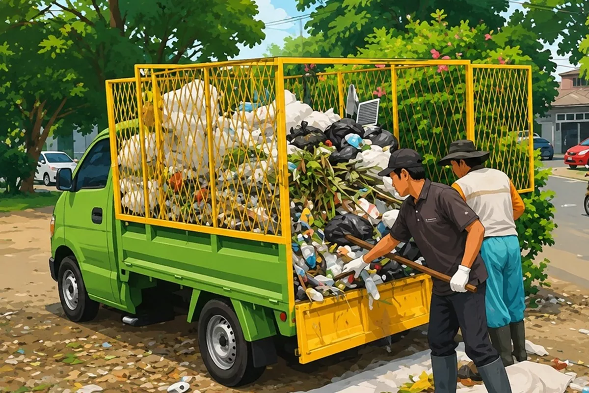 Terbukti Buang Sampah ke TPS Liar, Pemprov DKI Denda Empat Perusahaan Pengangkut Sampah Rp10 Juta!