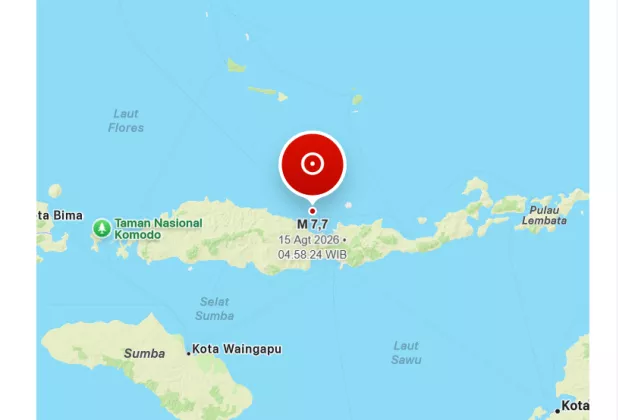 Gempa M 7,7 Guncang NTT, BMKG Keluarkan Peringatan Dini Tsunami untuk 4 Provinsi