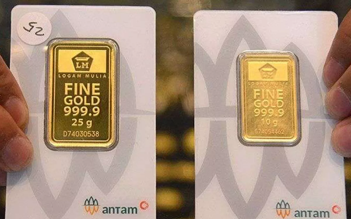 Turun Rp36.000, Ini Daftar Harga Emas Antam Terbaru Hari Ini