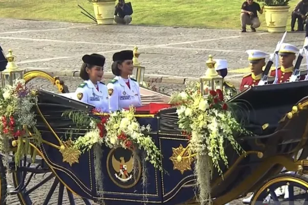 Kirab Merah Putih HUT ke-81 RI: Kereta Garuda Prabayaksa Bawa Bendera Pusaka dan Teks Proklamasi ke Istana