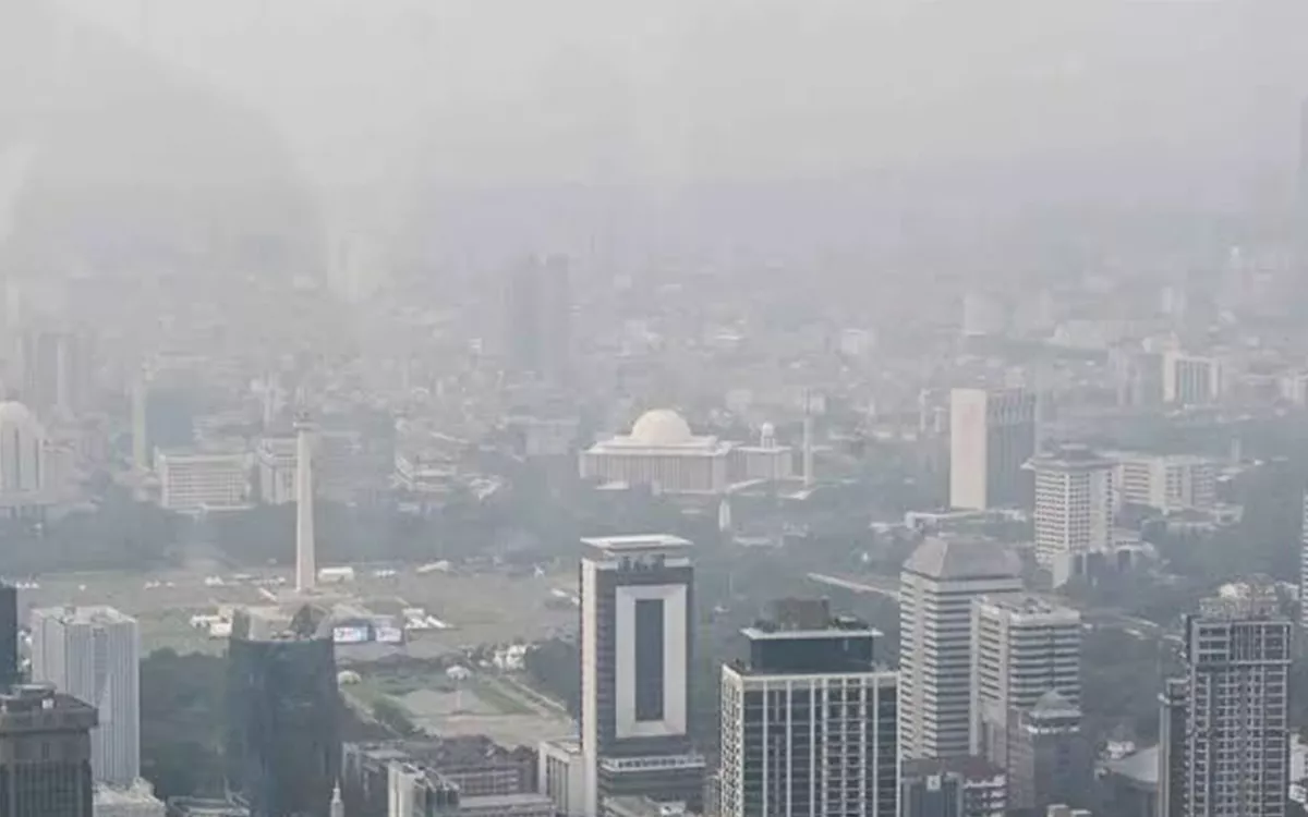 Kualitas Udara Jakarta Tidak Sehat saat HUT RI, Masuk 4 Terburuk Nasional