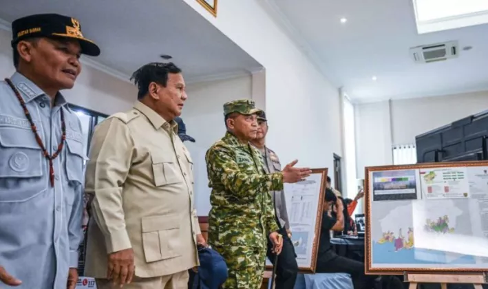 Prabowo Turun Tangan Cegah Karhutla Kalimantan, Warga Bakal Dibantu Ekskavator