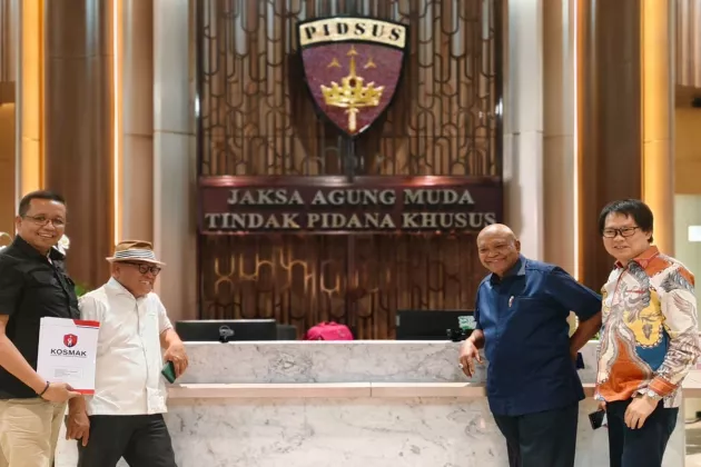 Dugaan Korupsi Batu Bara Rp5 T, KOSMAK Datangi Kejagung