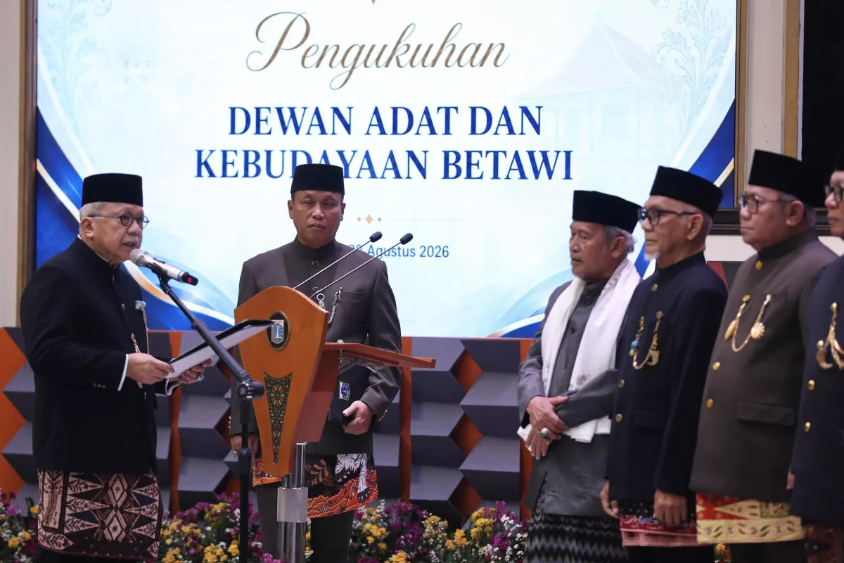 Fauzi Bowo Jadi Ketua Dewan Adat Betawi, Pramono Ungkap Janjinya