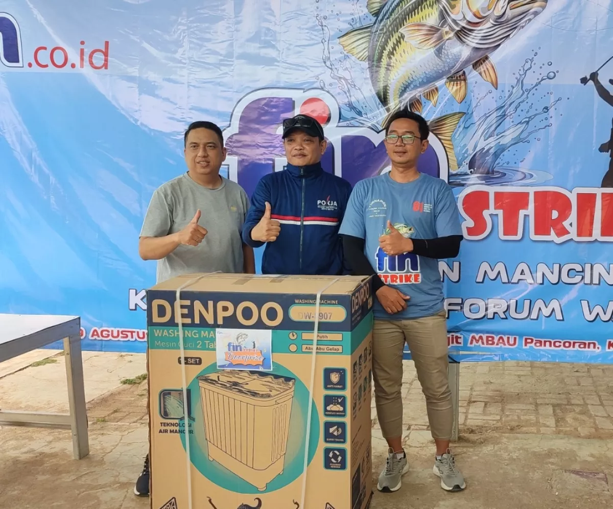 Turnamen Mancing Fin Strike Berakhir, Perwakilan Forwakum Sabet Juara 1 dengan 17 Ekor Ikan