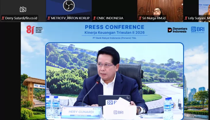 BRI Cetak Laba Rp31,2 Triliun, Naik 17,5 Persen! Kredit Tembus Rp1.646 Triliun