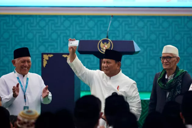 Prabowo Resmi Jadi Anggota NU Seumur Hidup