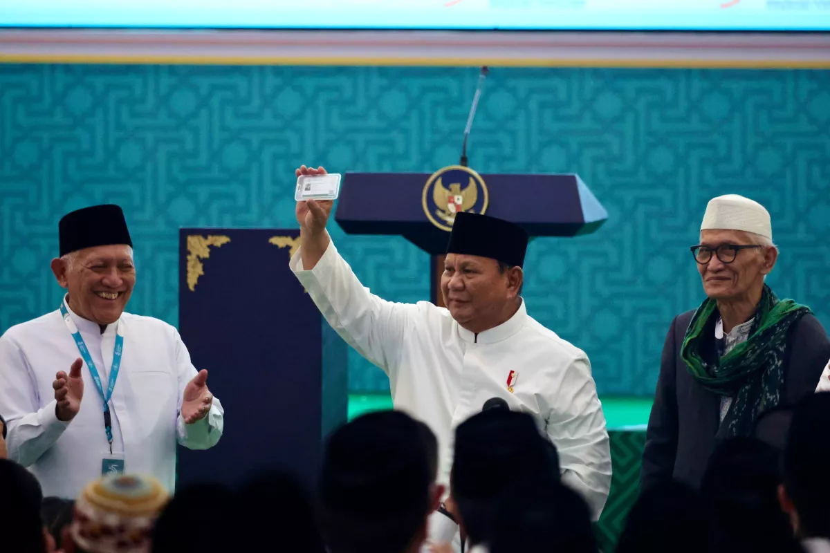 Prabowo Resmi Jadi Anggota NU Seumur Hidup