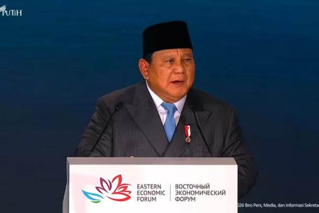 Prabowo Jadi Tamu Kehormatan Utama EEF ke-11 di Vladivostok, Soroti Hubungan Indonesia-Rusia