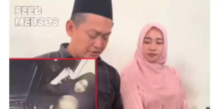 Viral Ibu Kades Lambangsari Bermesra dengan Pria di Lift, Suami Buka Suara