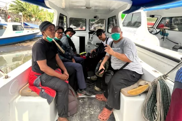 Tim SAR Gabungan Diterjunkan Cari Lima Jurnalis yang Hilang Kontak di Selat Sunda