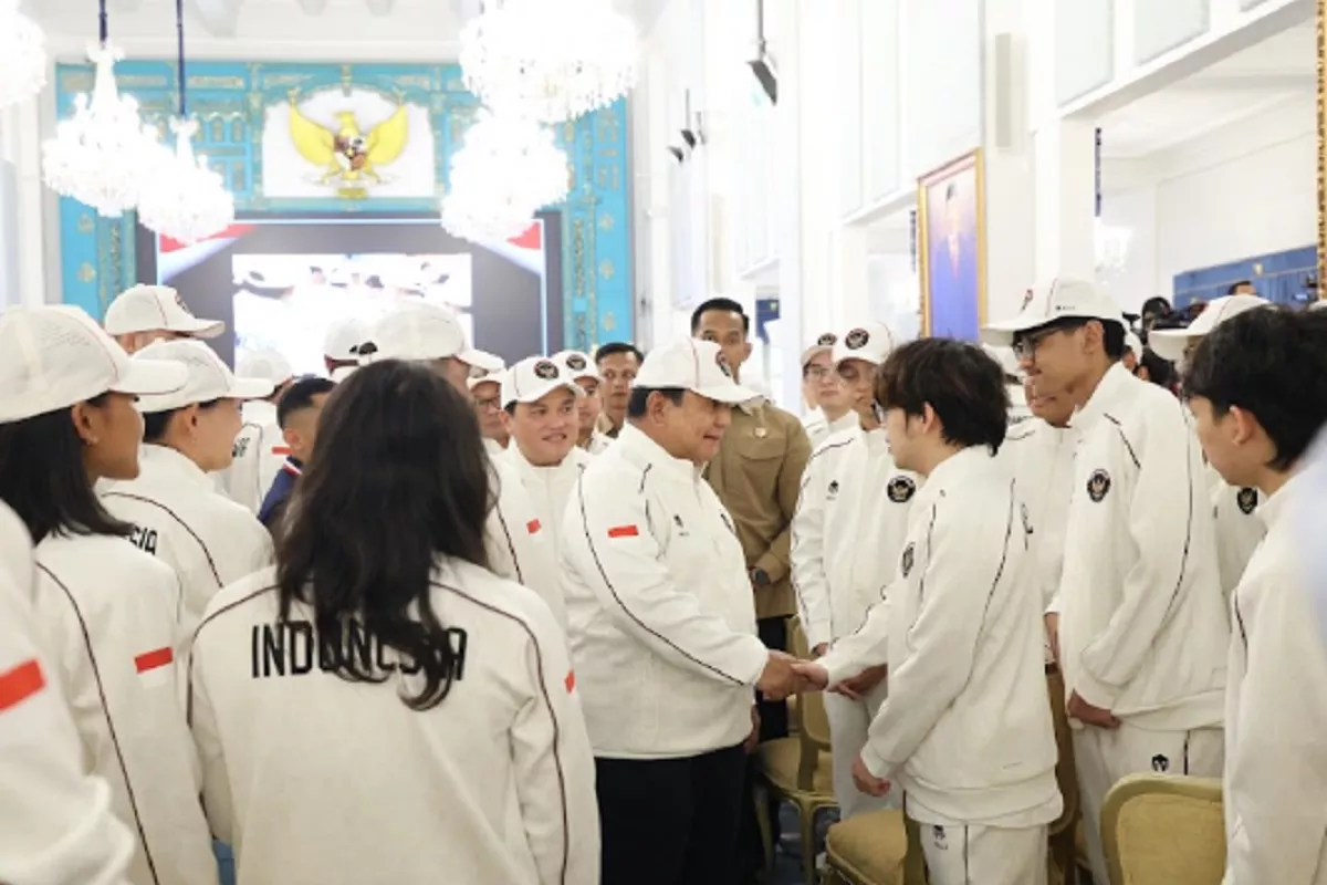 Lepas Kontingen Asian Games 2026, Prabowo Minta Atlet Berikan yang Terbaik