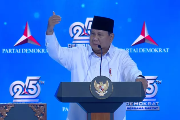 Pujian Prabowo untuk Partai Demokrat: Tak Caci Maki Saat di Luar Kekuasaan, Inilah Demokrasi Indonesia