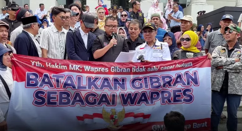 Bunyi Maklumat Rakyat Pecat Gibran: Minta MK Diskualifikasi dari Kursi Wapres