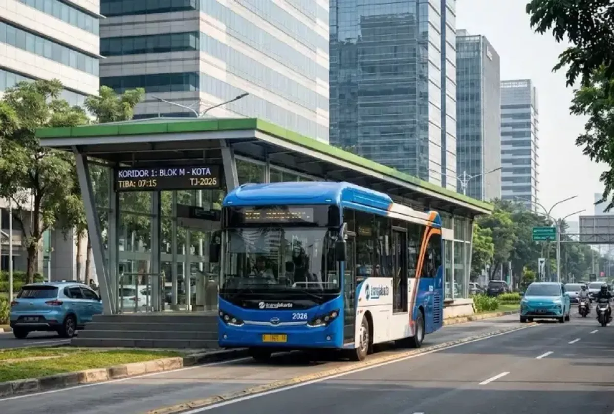 Viral Video Penumpang Transjakarta Terbanting Saat Rem Mendadak, Ini Penjelasan Manajemen