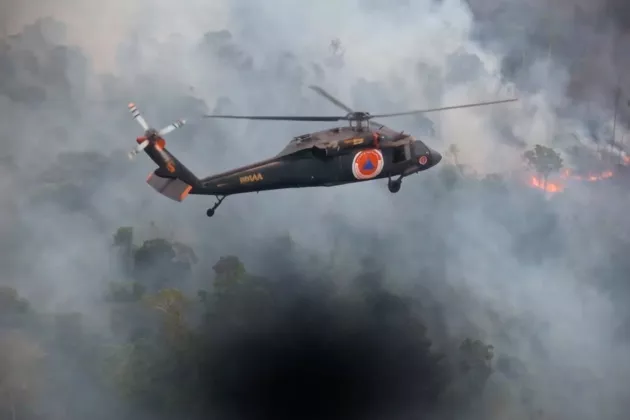 Hotspot Karhutla Tembus 1.323 Titik, Pemerintah Kerahkan 64 Pesawat dan 54.394 Personel