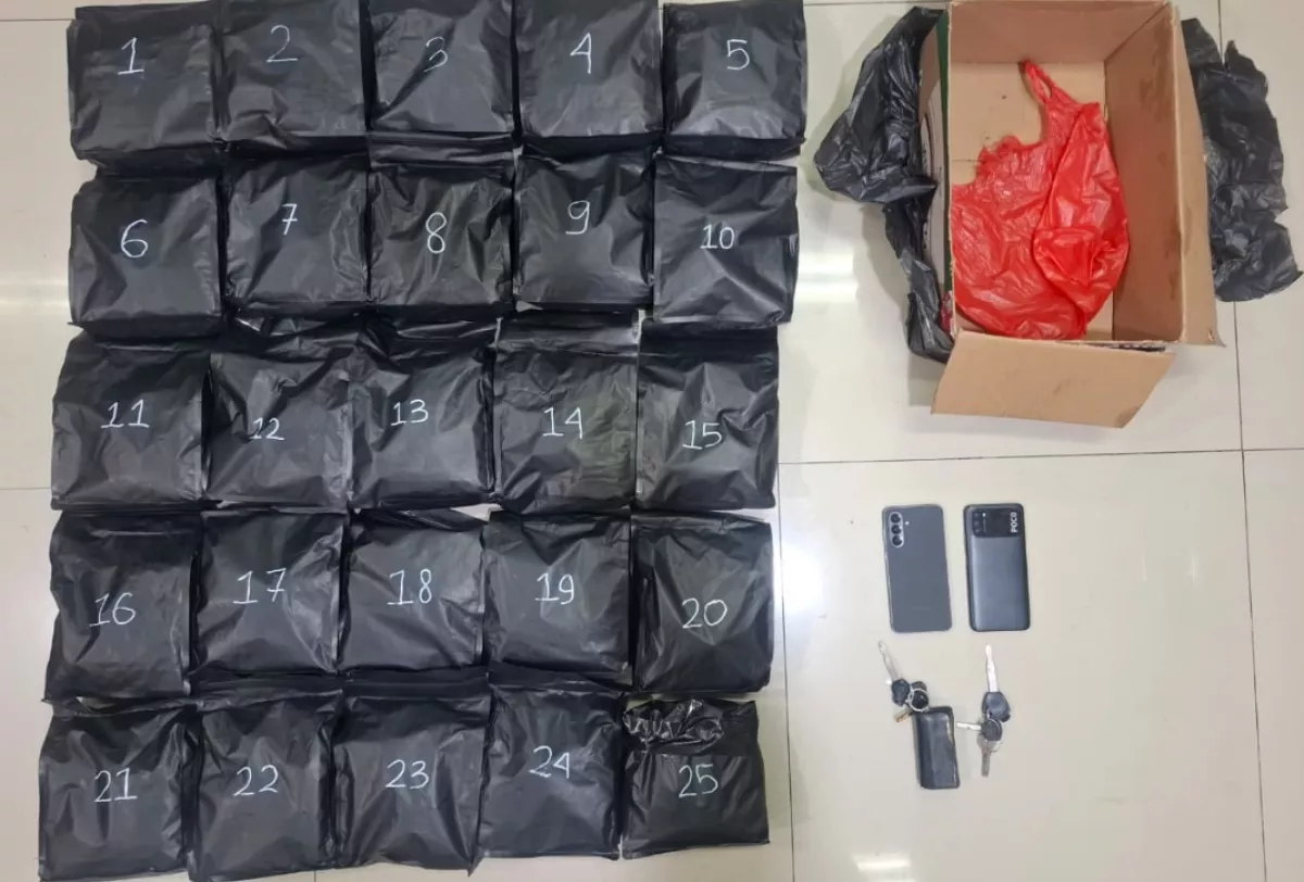 Polisi Tangkap Pengedar Sabu, 25,2 Kg Narkotika Disita dari Jok Motor NMAX