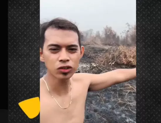 Viral, Anggota DPRD Mempawah Akui Bakar Lahan untuk Tanam Sawit