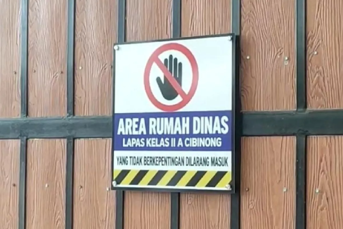 Lapas Cibinong Benarkan Ada Wine di Rumah Dinas Pejabat