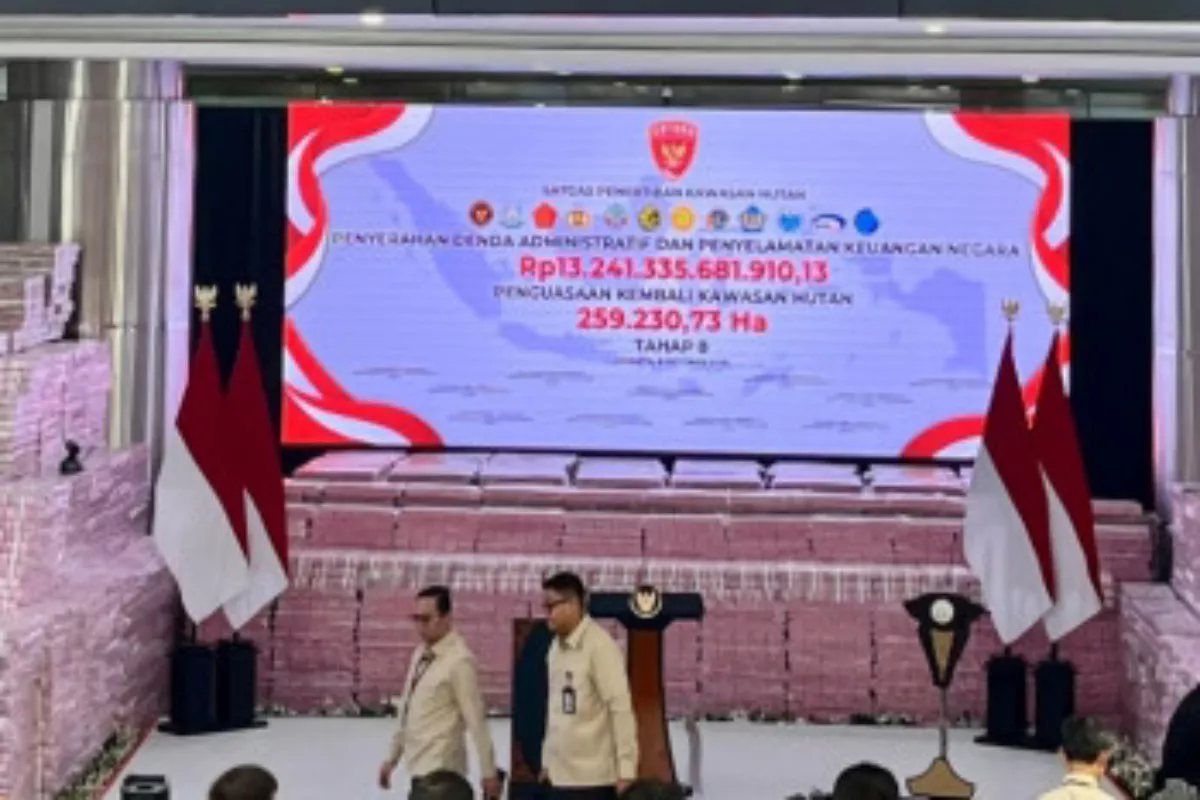 Rp13,2 Triliun Uang Denda Kehutanan Menumpuk di Gedung Bundar Kejagung