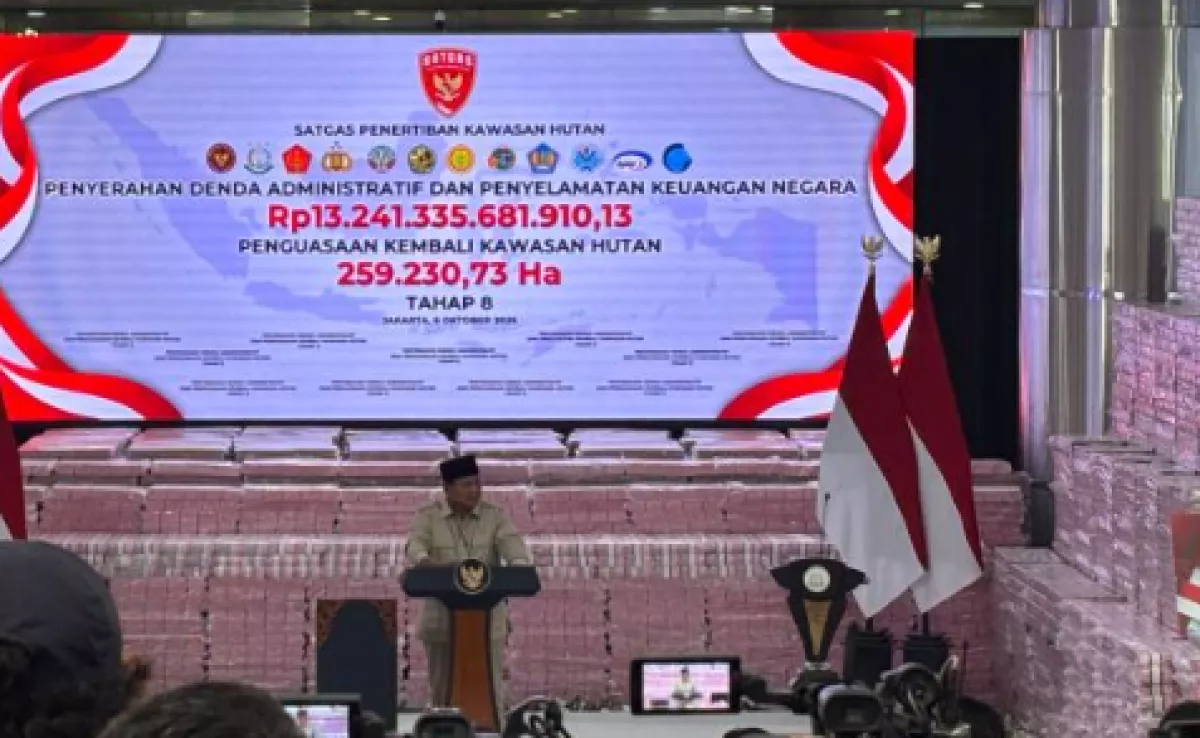 Sikat Habis Penyelundup Timah! Prabowo Puji Satgas PKH Buat Laba PT Timah Melonjak 900 Persen