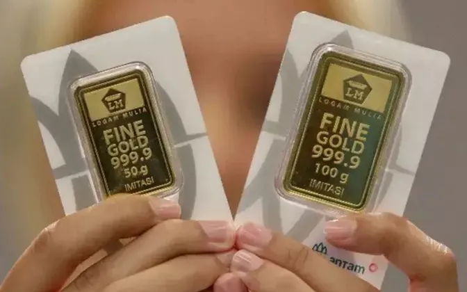 Harga Emas Antam Hari Ini 12 Oktober 2026 Naik Tipis, Jadi Rp2.594.000 per Gram!