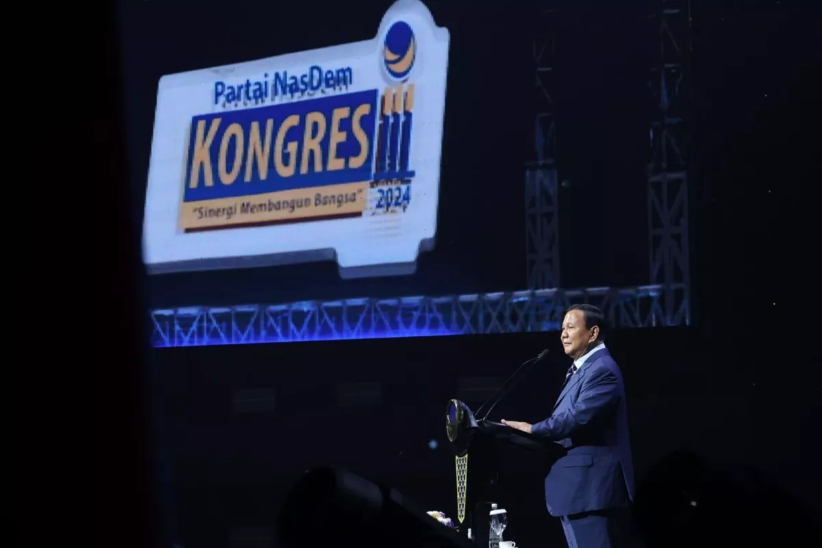 NasDem Dukung Prabowo Sampai 2029, Belum Putuskan Sikap di Pilpres Mendatang