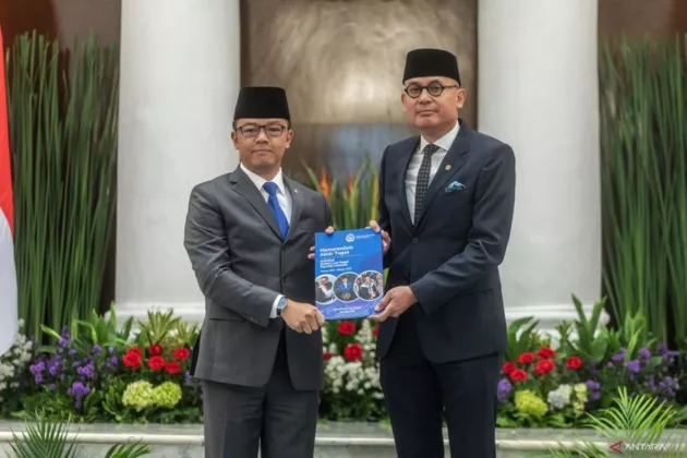Resmi Berganti, Sugiono Serahkan Kursi Menlu ke Arrmanatha Nasir