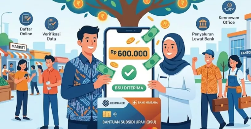 BSU 2026 Rp900 Ribu Sasar 13,3 Juta Pekerja: Cek 4 Kanal Resmi dan Syarat Penerimanya