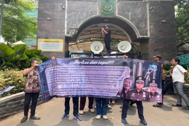 Demo di Kejagung, GAN Minta Jamwas Periksa Dugaan Intervensi Perkara di Muaro Jambi