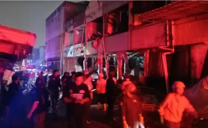 Ini Daftar Korban Ledakan Dahsyat di Pasar Cimanggis Ciputat, 2 Orang Tewas dan 11 Luka-luka