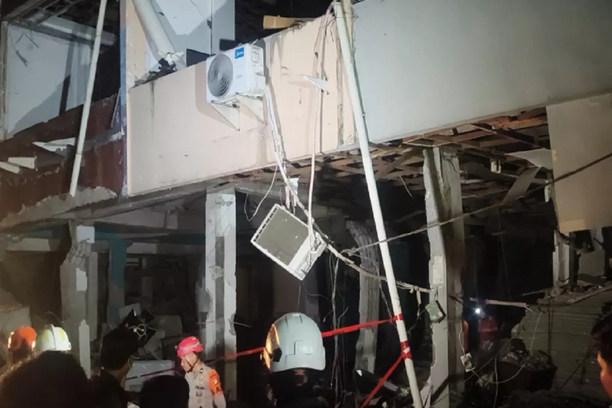 Ledakan di Pasar Cimanggis Ciputat Rusak 7 Ruko, BGN Tegaskan Bukan Gedung SPPG