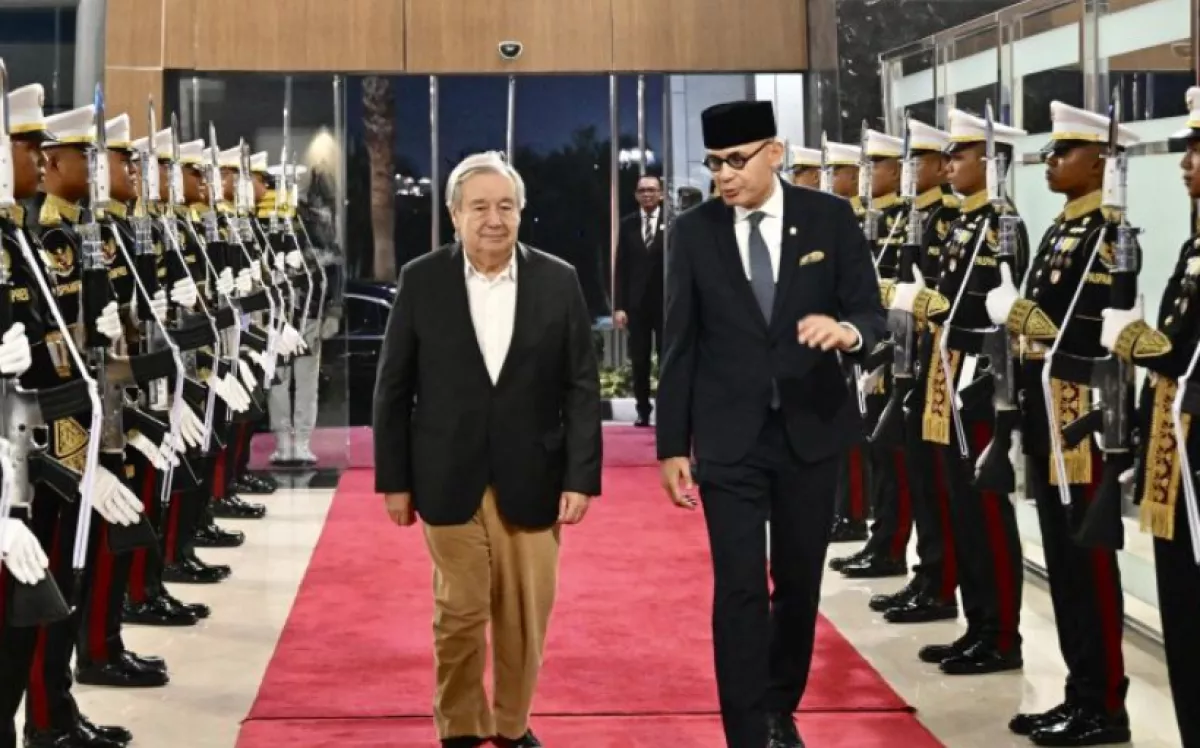 Sekjen PBB Antonio Guterres Tiba di Indonesia, Dijadwalkan Bertemu Prabowo