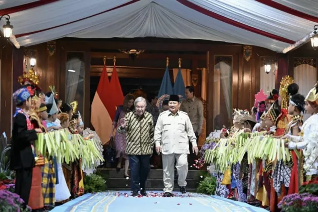 Prabowo Terima Kunjungan Sekjen PBB di Hambalang, Bahas Penguatan Kerja Sama Multilateral