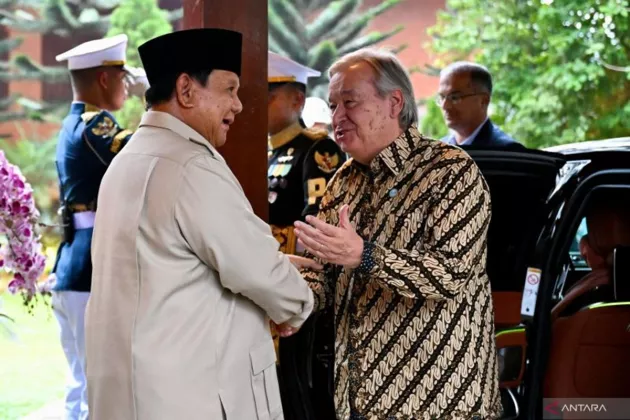 Sekjen PBB Puji Indonesia di Hadapan Prabowo, Soroti Peran RI Jaga Perdamaian Dunia