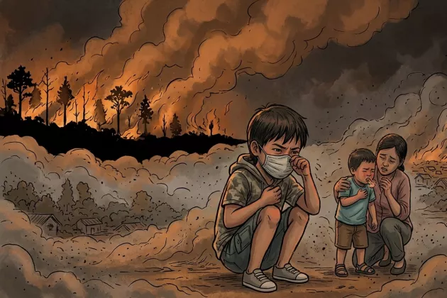 Dampak Karhutla: 70.239 Balita Terserang ISPA, Puan Minta Pemerintah Prioritaskan Perlindungan Anak