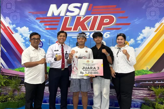 Siswa SMP Bali Hati Raih Juara III LKIP XIII 2026, Gungde Bagus Torehkan Prestasi Nasional