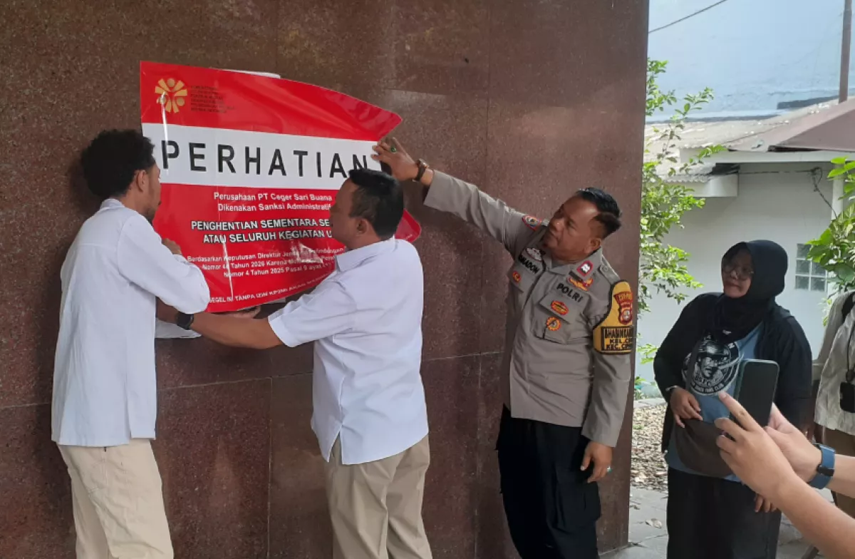 KP2MI Hentikan Sebagian Kegiatan PT Ceger Sari Buana Selama 3 Bulan, Kenapa?