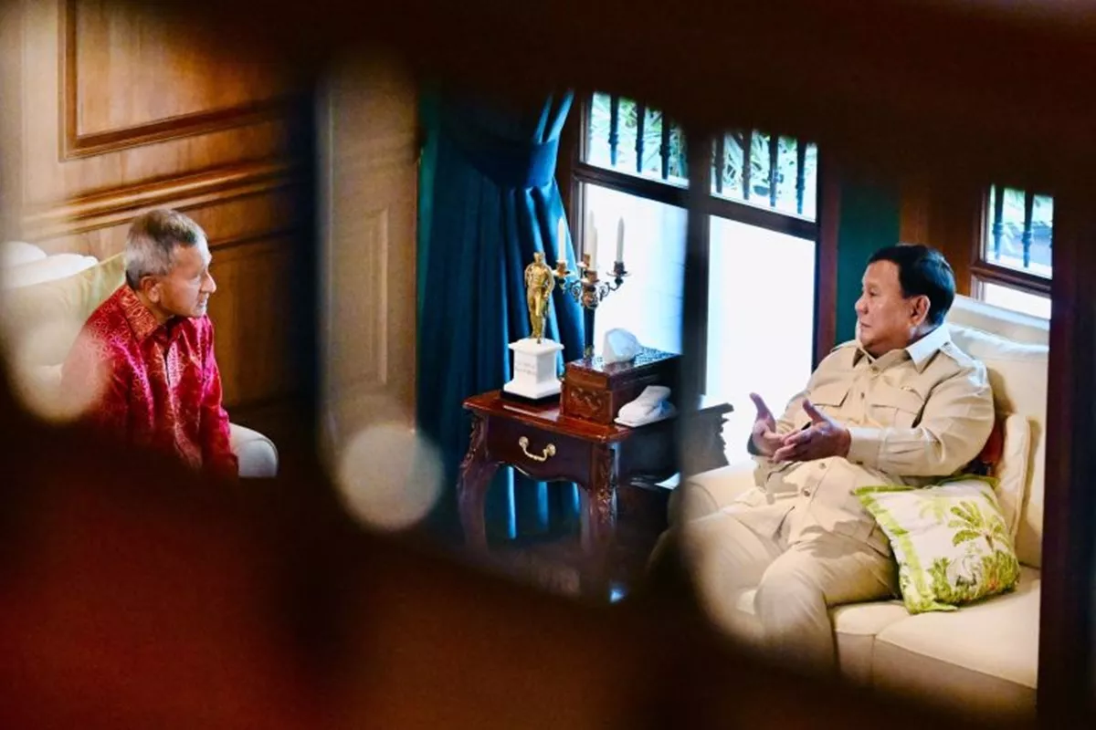 Prabowo Terima Menlu Singapura di Hambalang, Pertemuan Berlangsung Tertutup
