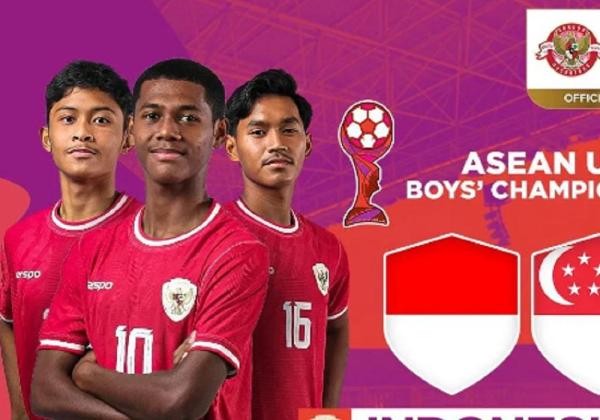 Link Live Streaming Piala AFF U-16 2024: Timnas Indonesia U-16 vs Singapura U-16