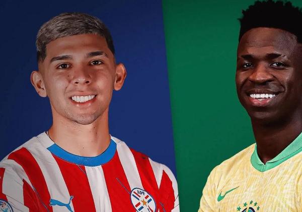 Link Live Streaming Copa America 2024: Paraguay vs Brasil
