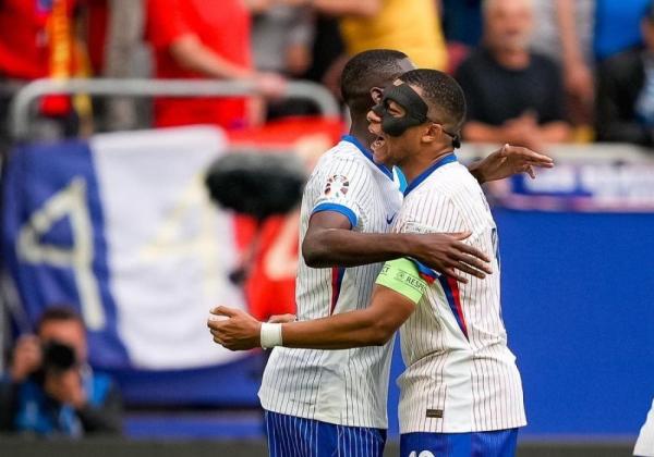 Euro 2024: Prancis Susah Payah Menang Atas Belgia Lewat Gol Bunuh Diri