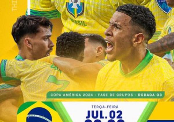 Jadwal Copa America 2024: Brasil vs Kolombia, Siapa yang Bakal Juara Grup ?