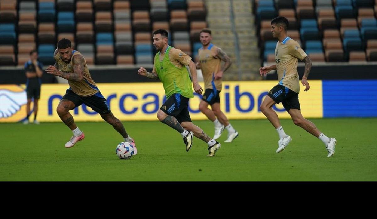 Copa America 2024: Messi Berlatih Bareng Argentina, Siap Cetak Gol Lawan Ekuador