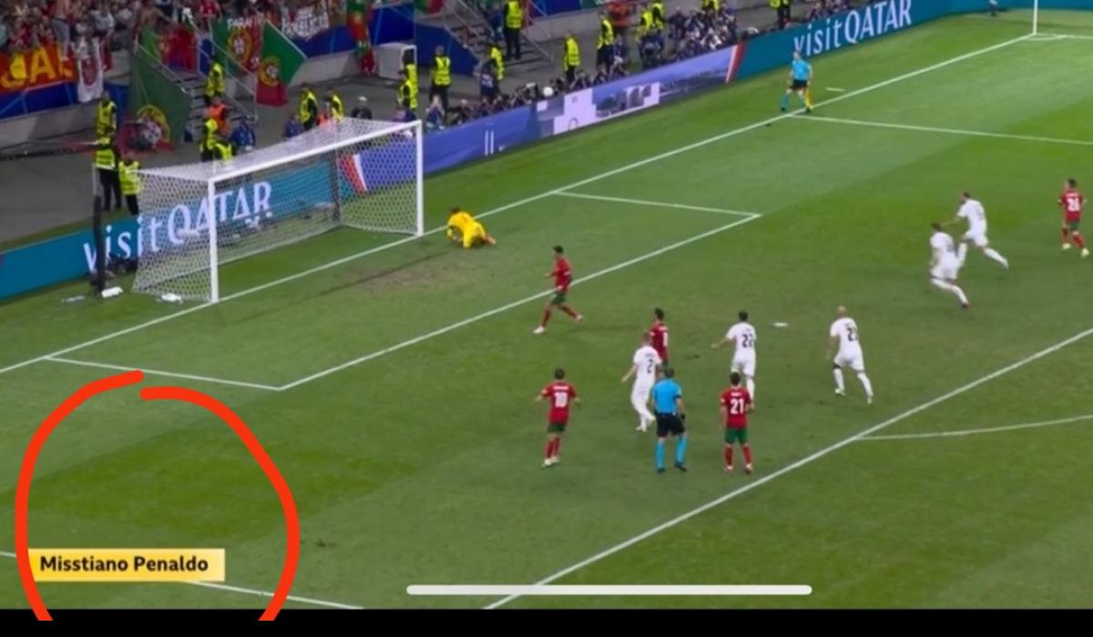 Gagal Eksekusi Penalti, Ronaldo Disindir BBC Sport: Misstiano Penaldo 