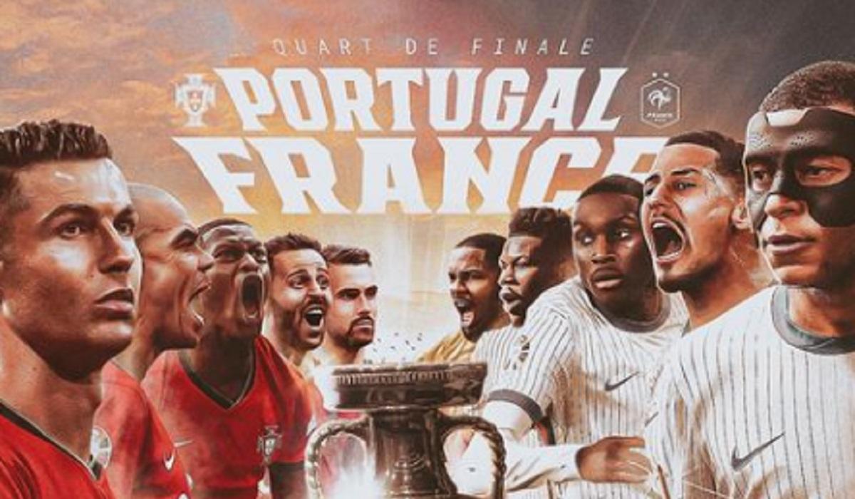 Link Live Streaming Euro 2024: Portugal vs Prancis